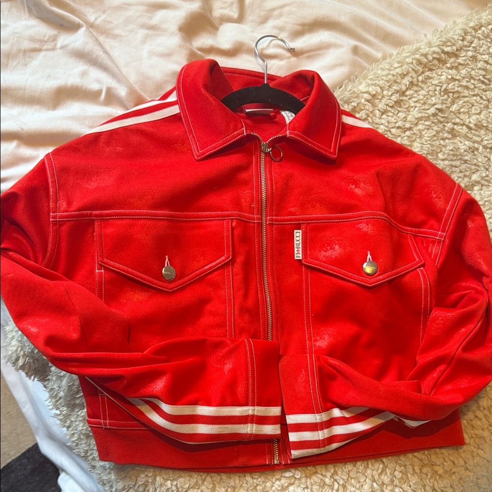 Adidas Red Bomber Jacket for woman